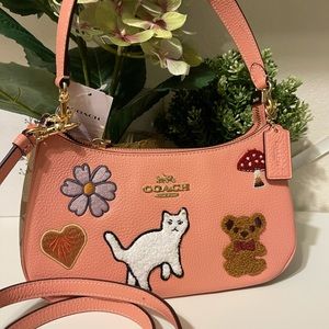 Teri Shoulder Bag With Creature Patches
